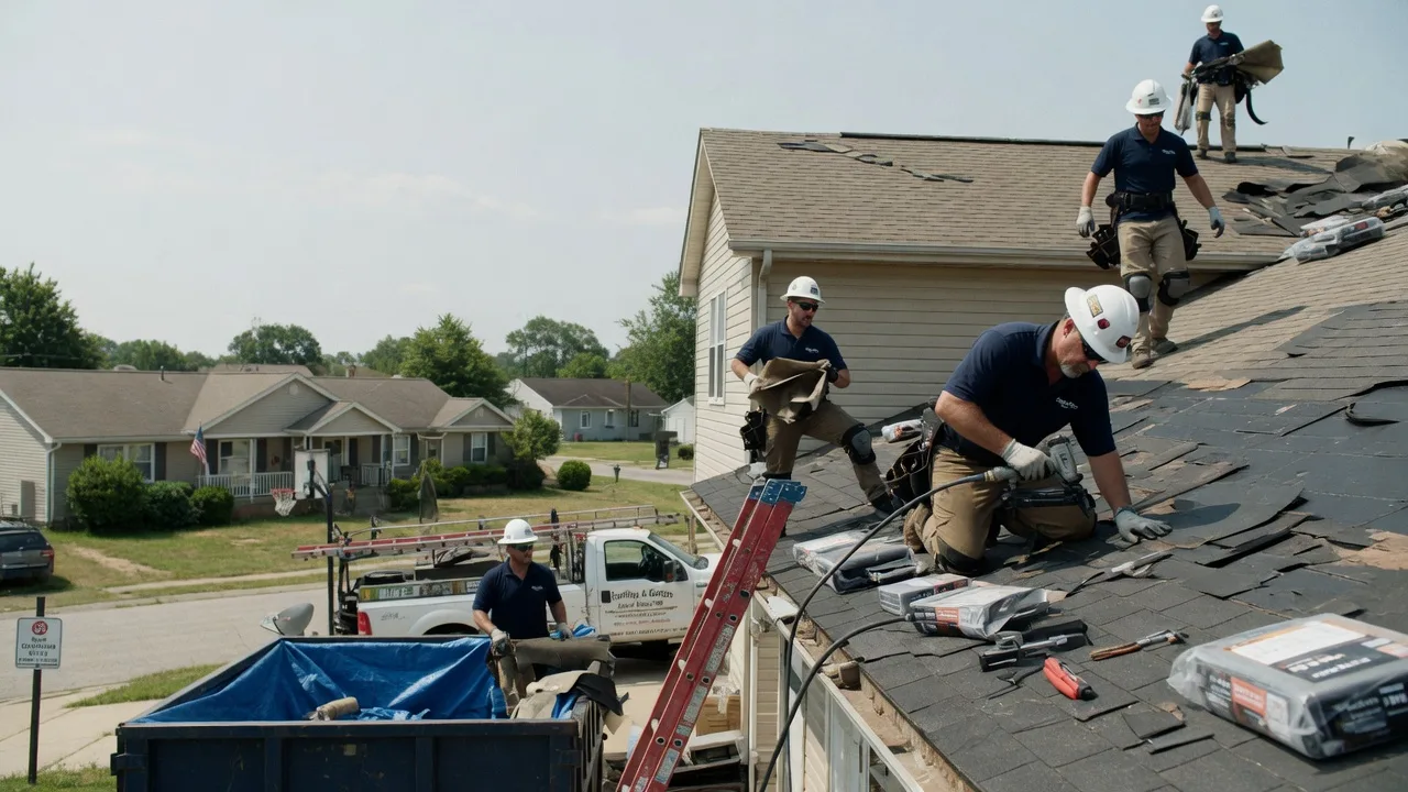 Roof Replacement in Leslie, MI near me